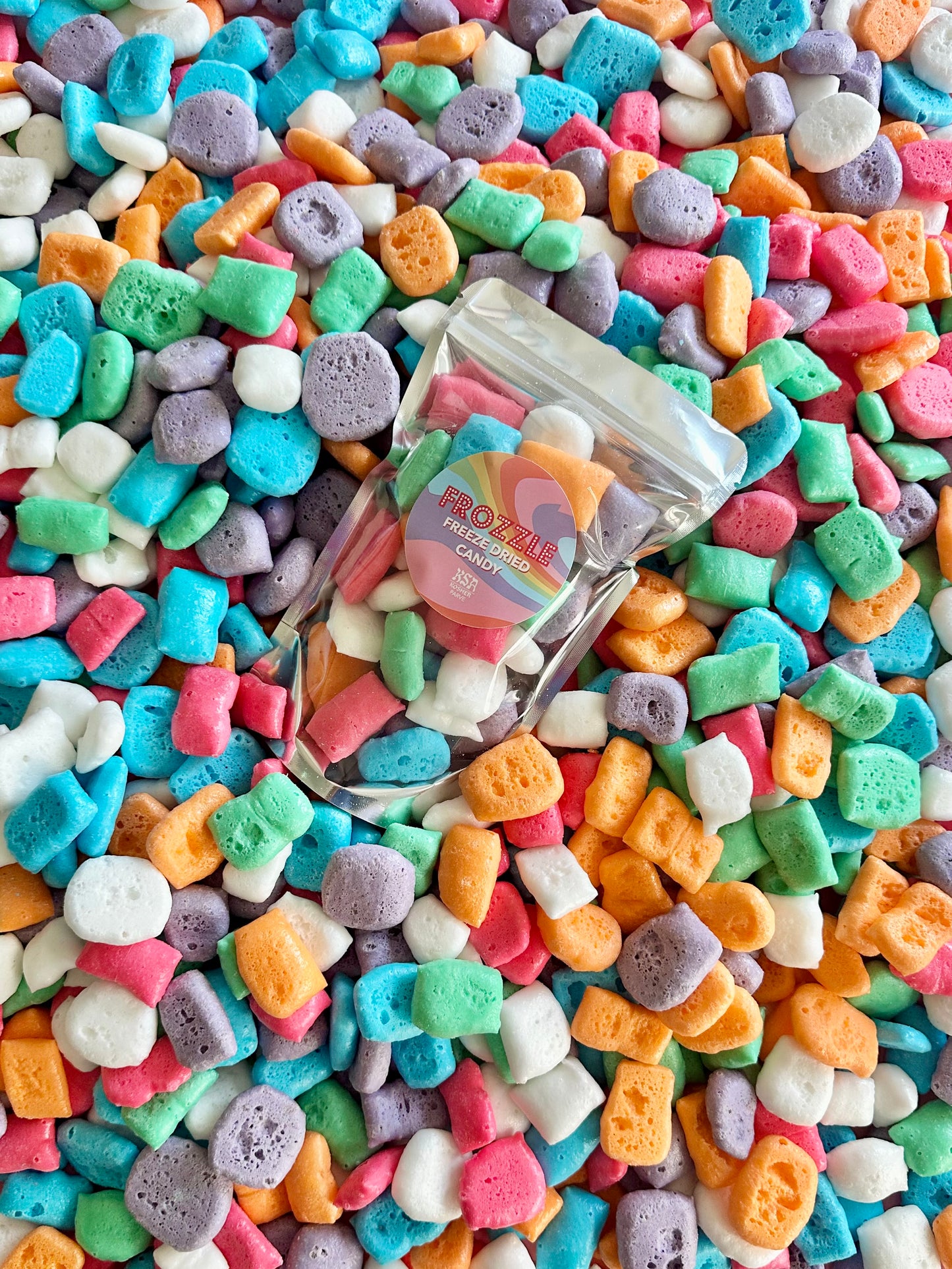 Rainbow Puffs