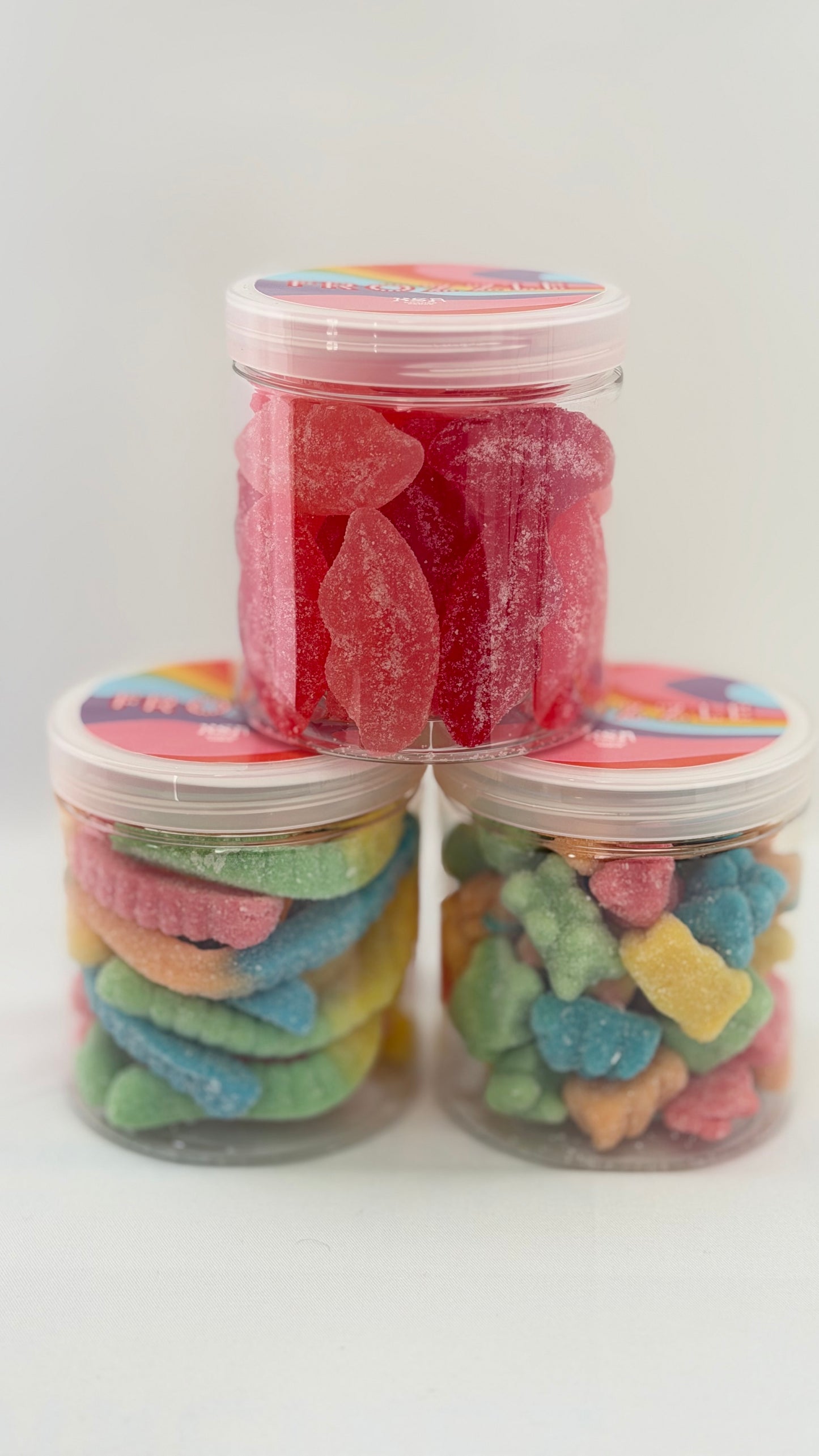 Pucker Party Sour Gummy Jars