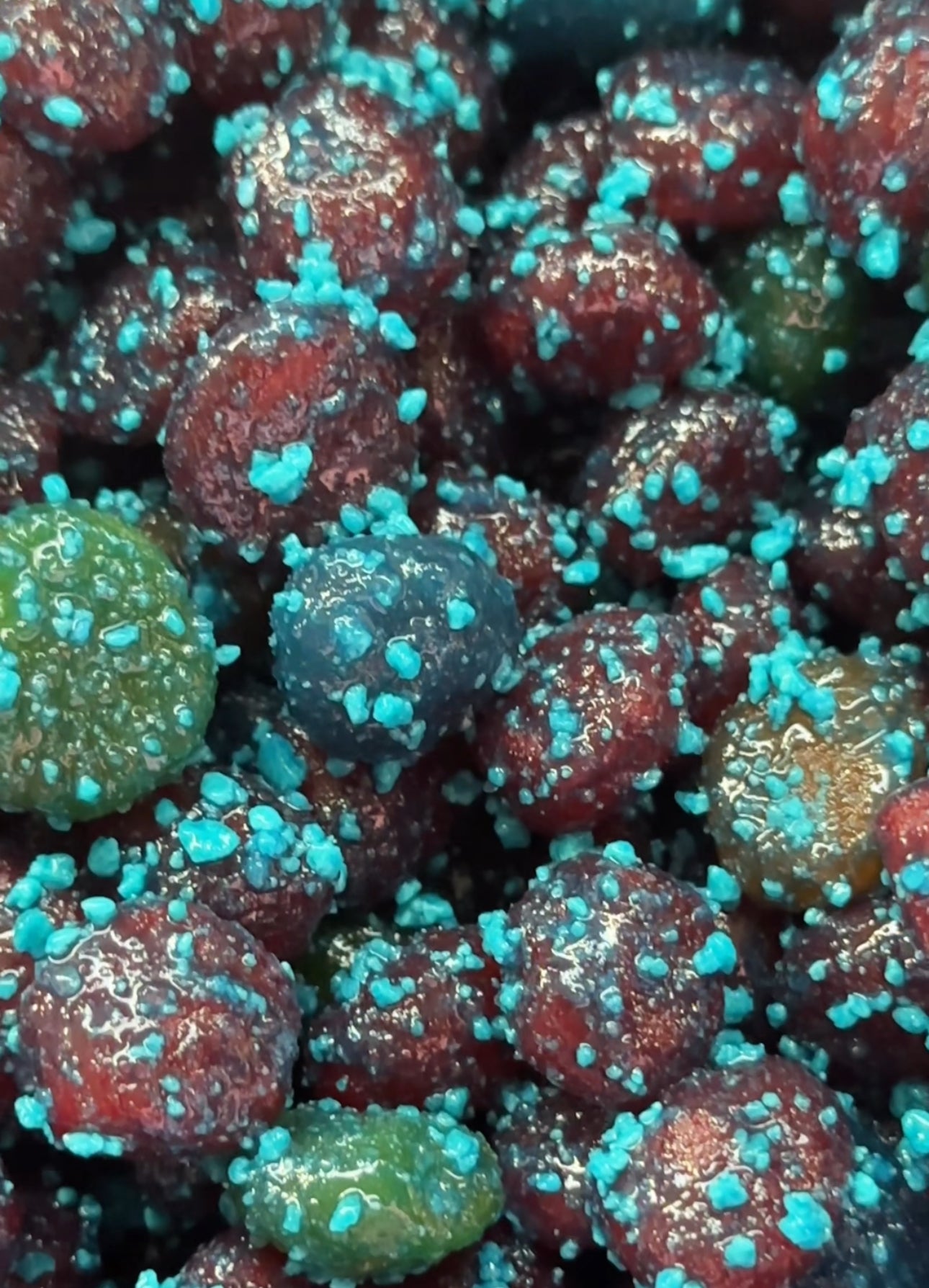 Sour Blue Raspberry Gushers – Frozzle