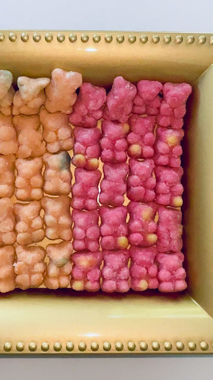 Rainbow Sour Gummy Gold Medium Tray